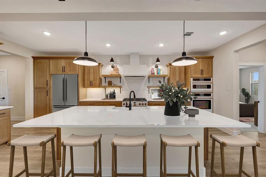 Furnished interior view inside a new home in Elevon, Lavon (Image 11).