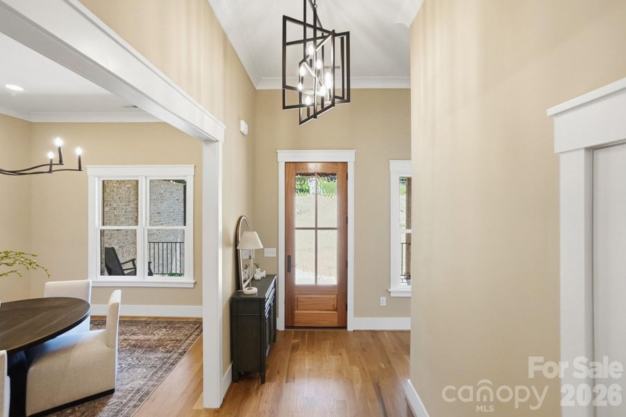 Furnished interior view inside a new home in , Marshville (Image 5).
