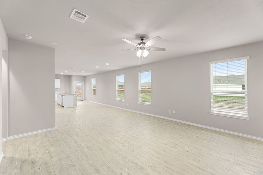 Representative exterior photo of a completed home built from the Willow by Impression Homes in Creekside Ranch, Blue Ridge, TX (Image 9).