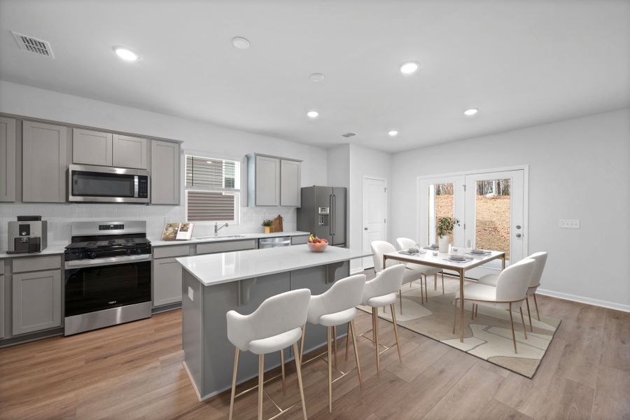 Furnished interior view inside a new home in Grand Arbor, Blythewood (Image 11).
