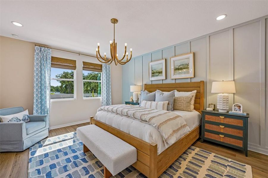 Furnished interior view inside a new home in The Brooke, Brandon (Image 12).