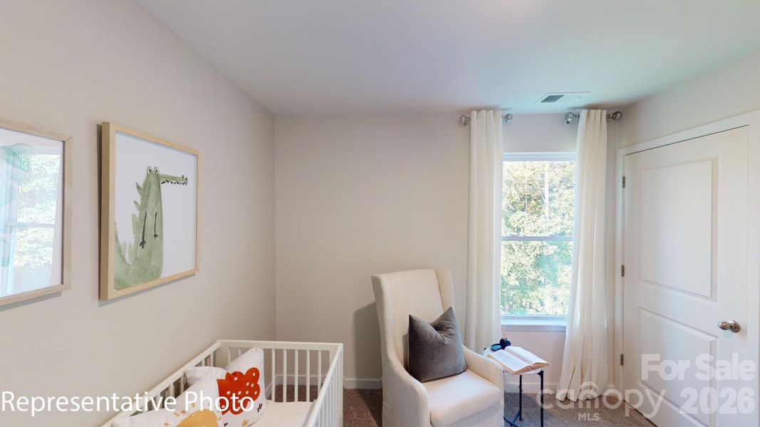 Furnished interior view inside a new home in Huffman Ridge, Hickory (Image 7).