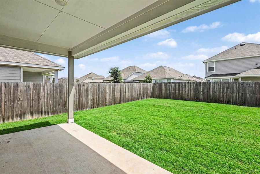 Exterior details and patio area of a home in , Fort Worth (Image 19).
