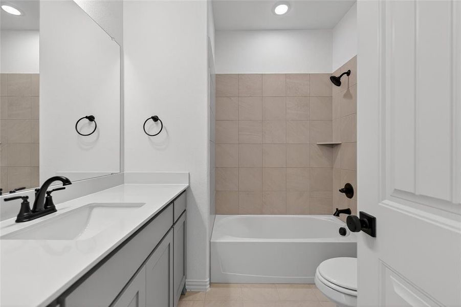 Furnished interior view inside a new home in Fairview Meadows, New Fairview (Image 13). Furnished interior view inside a new home in Fairview Meadows, New Fairview (Image 13).