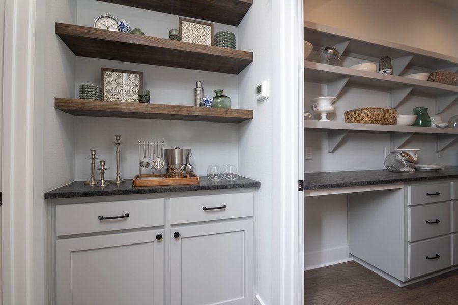 Representative furnished interior of a home built from the The Julia by Reece Homes in Pebble Creek, College Station (Image 12).