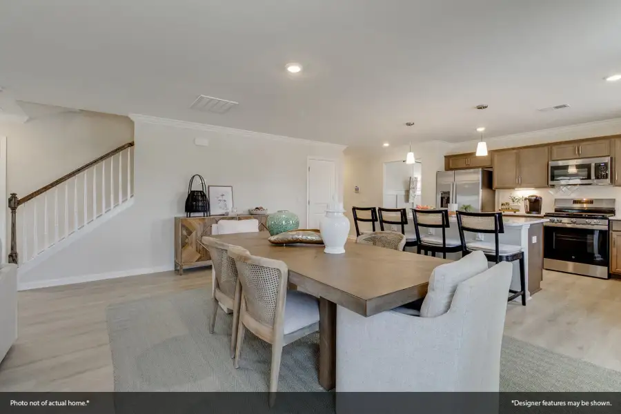 Furnished interior view inside a new home in Ellington, Elgin (Image 9).