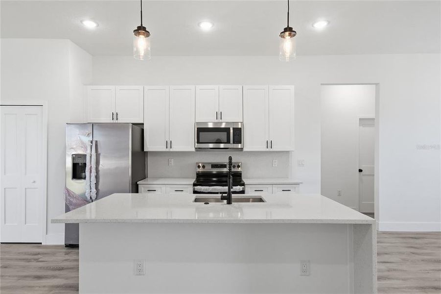 Furnished interior view inside a new home in , Ocala (Image 10).