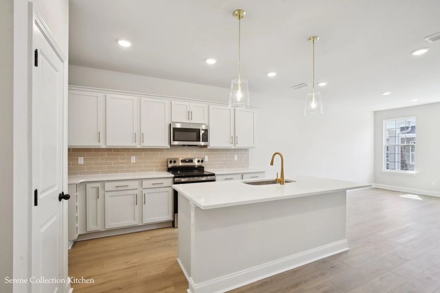 Furnished interior view inside a new home in Promenade at Clari Park, Murfreesboro (Image 5).