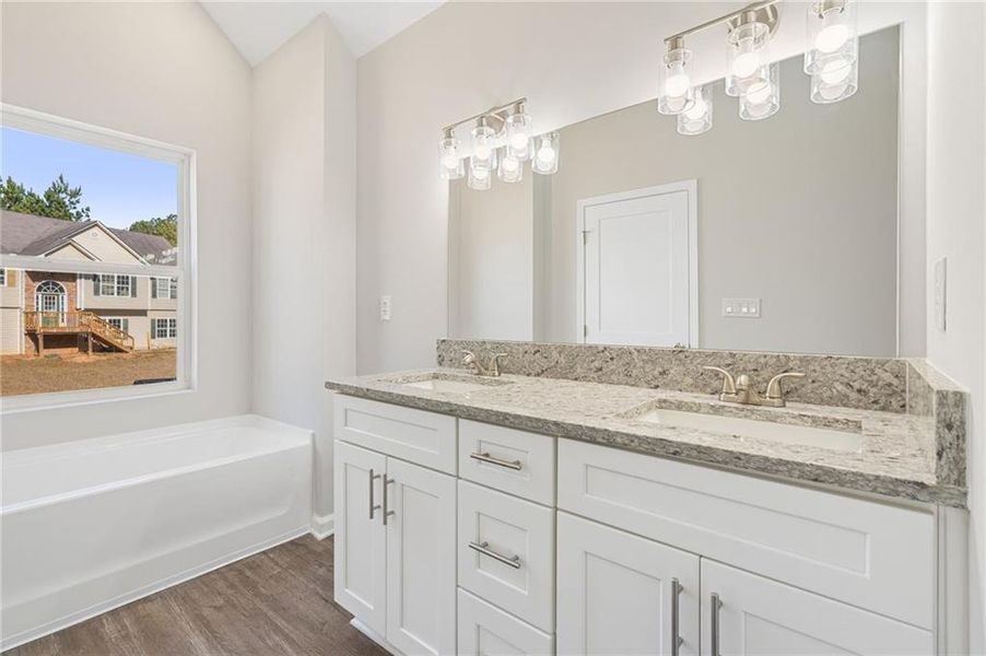 Furnished interior view inside a new home in , Temple (Image 8).