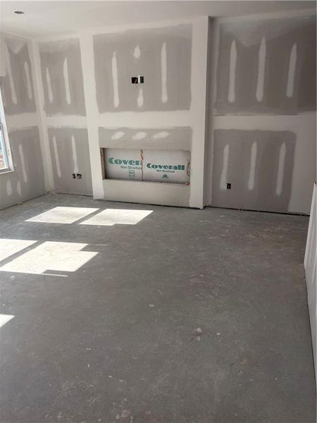 In-progress construction of a new home in River Walk Place, Lawrenceville, GA (Image 21).