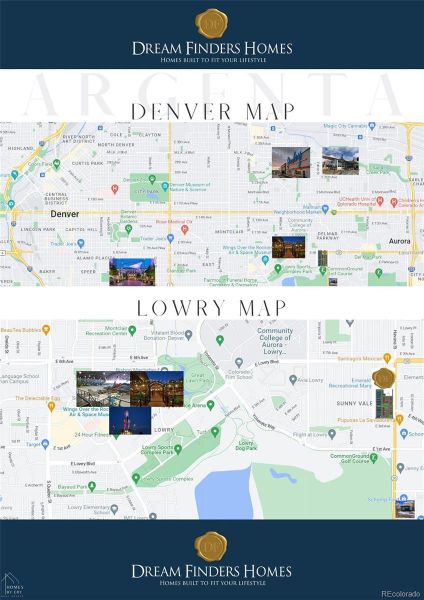 Argenta Map- Denver/Lowry - Downtown