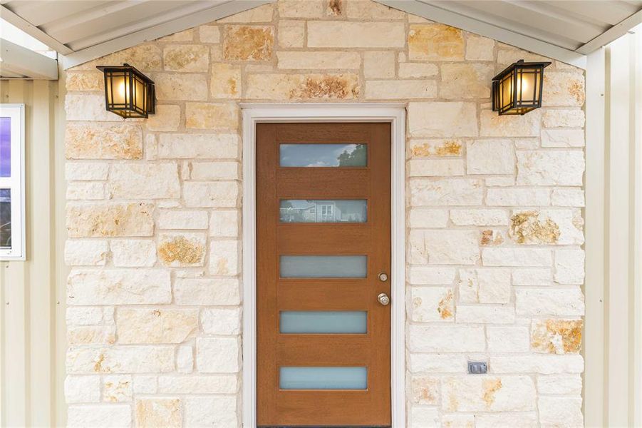 View of entrance to property View of entrance to property