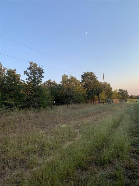 Fence line - property has barbed wire fence and pipe fencing.