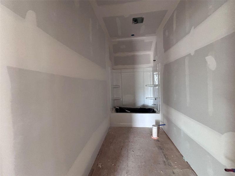 In-progress construction of a new home in The Colony 45s, Bastrop, TX (Image 8).