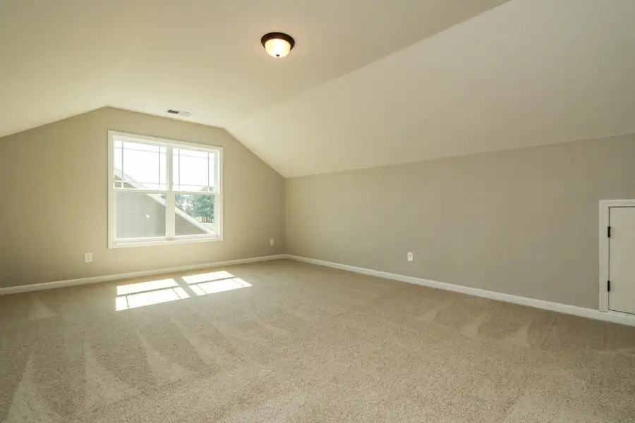 Representative unfurnished interior of a home built from the Furyk by RiverWILD Homes in Riverwood Ranch, Clayton (Image 22).