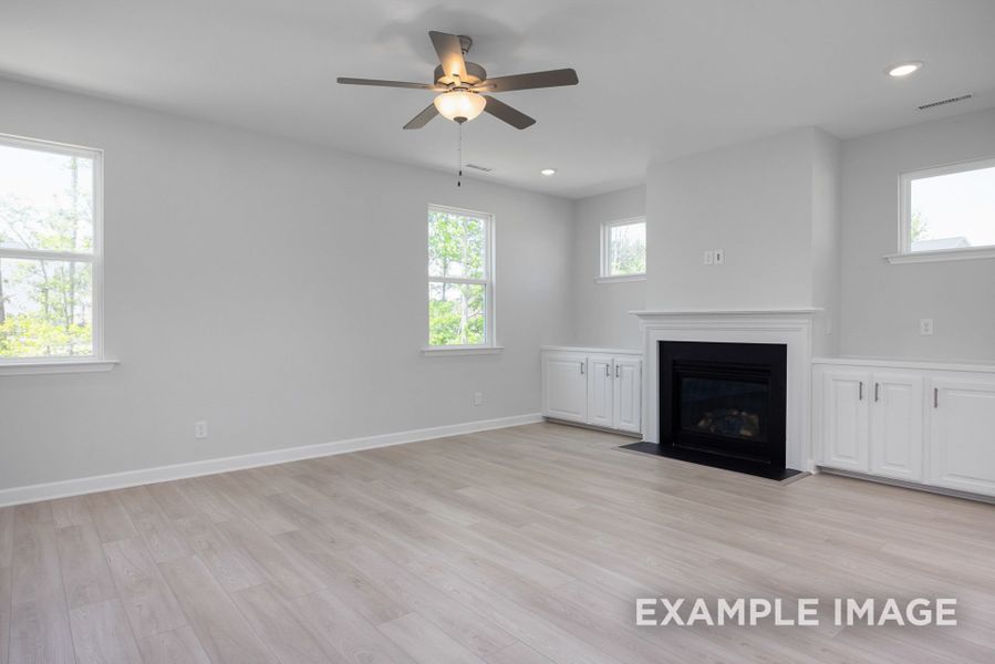 Representative unfurnished interior of a home built from the The Gavin A by Davidson Homes LLC in Montrose, Aberdeen (Image 23).