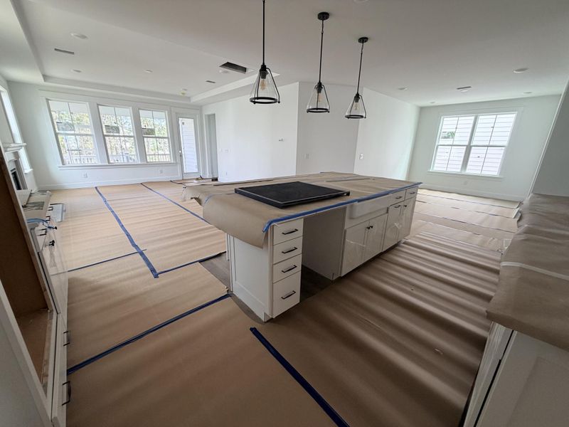 In-progress construction of a new home in Liberty Hill Farm, Mount Pleasant, SC (Image 21).