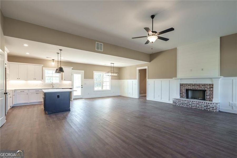 Spacious, unfurnished interior of a new home in , Social Circle (Image 12). Spacious, unfurnished interior of a new home in , Social Circle (Image 12).