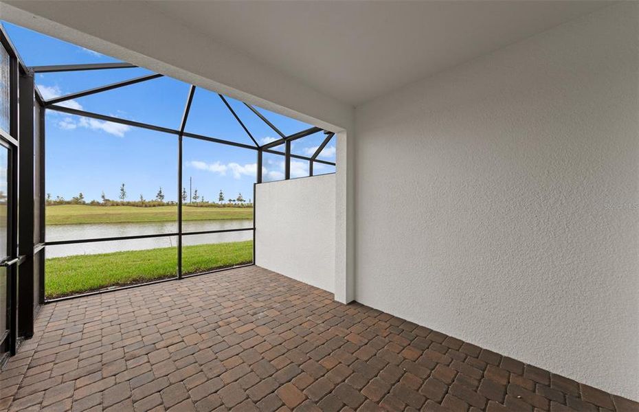 Exterior details and patio area of a home in Del Webb Catalina, Lakewood Ranch (Image 2). Exterior details and patio area of a home in Del Webb Catalina, Lakewood Ranch (Image 2).