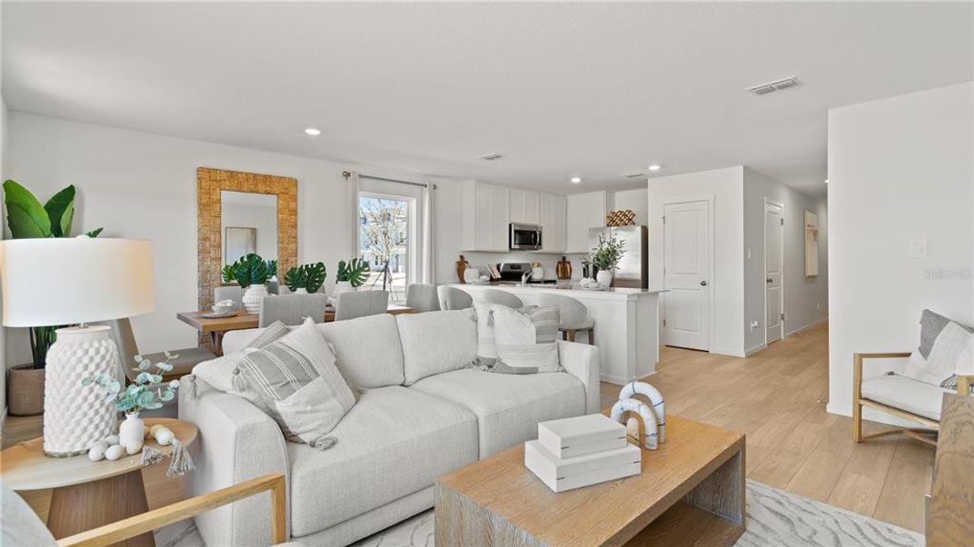Furnished interior view inside a new home in , Winter Haven (Image 15).