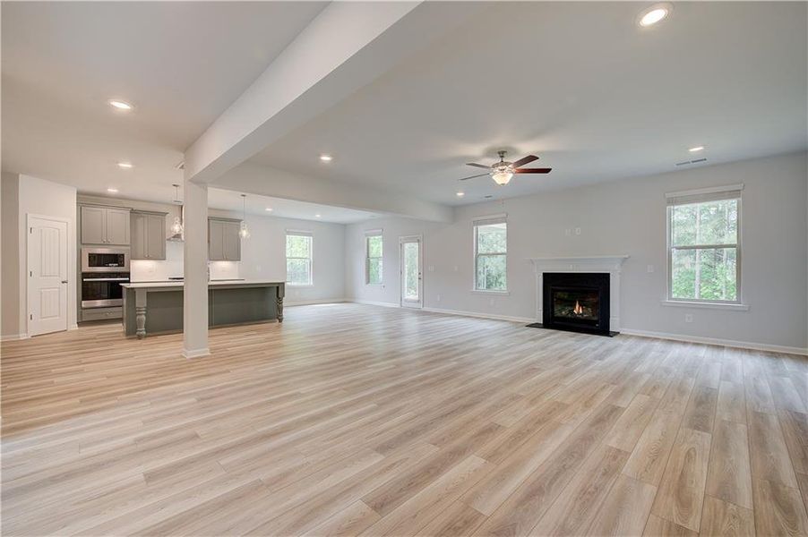 Spacious, unfurnished interior of a new home in Cambria at Traditions, Hampton (Image 28).