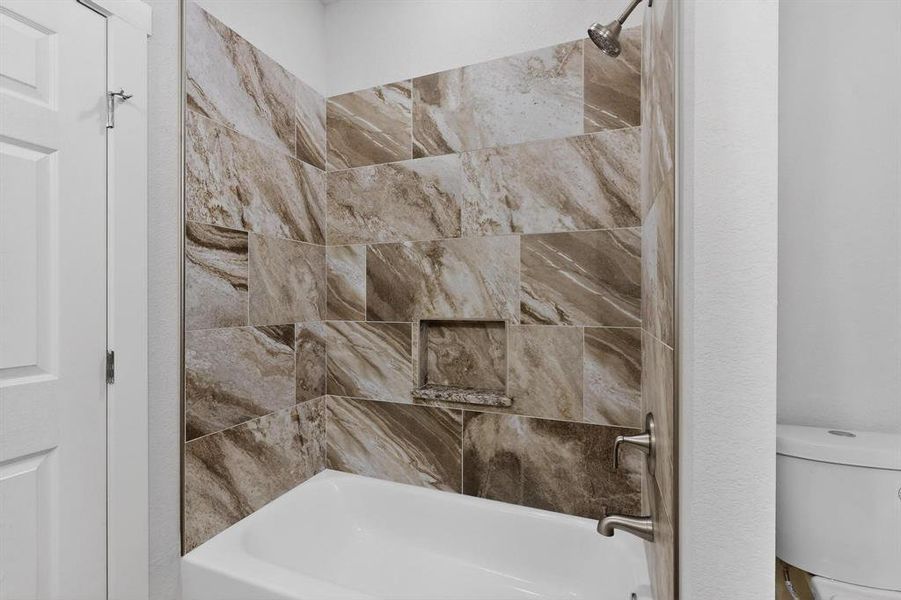 Furnished interior view inside a new home in , Perrin (Image 5).