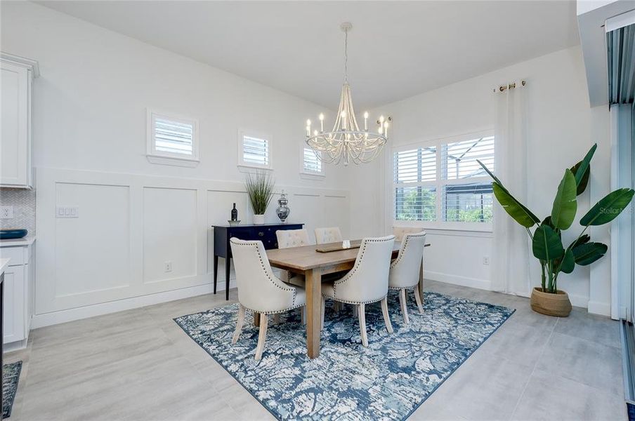 Furnished interior view inside a new home in , Englewood (Image 59).
