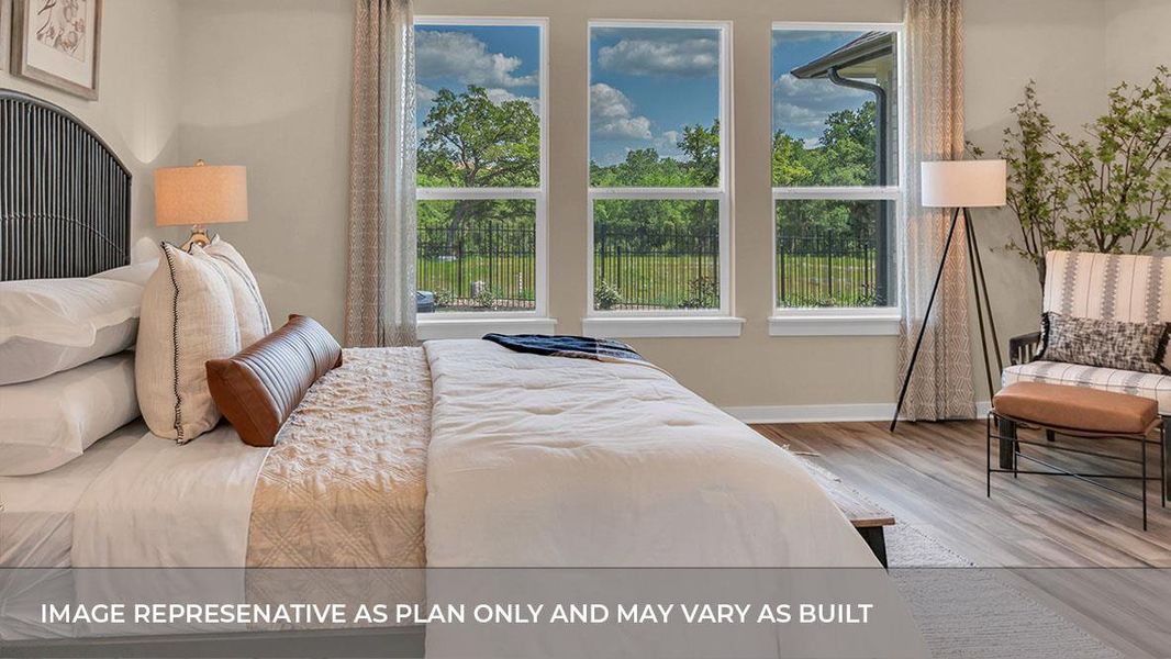 Furnished interior view inside a new home in Rosenbusch Ranch, Leander (Image 25).
