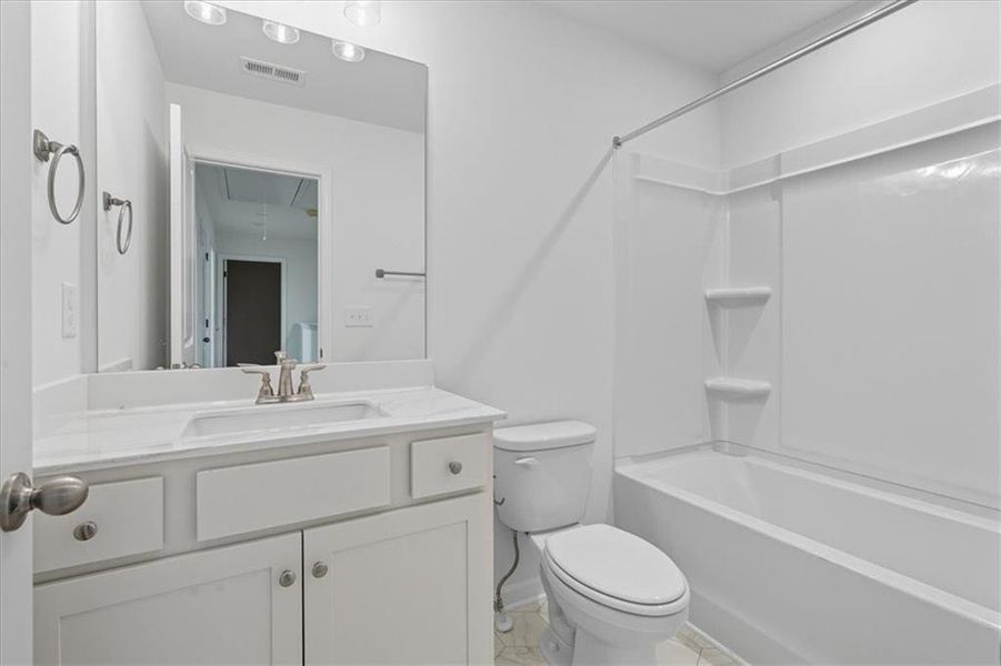 Furnished interior view inside a new home in Park Center Pointe, Austell (Image 10).