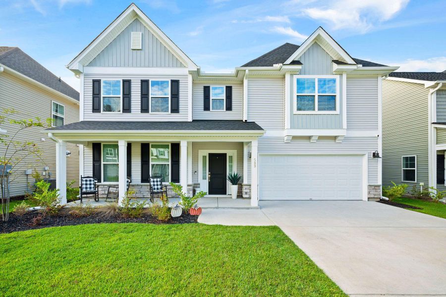 Exterior details and patio area of a home in Lochton, Summerville (Image 27). Exterior details and patio area of a home in Lochton, Summerville (Image 27).