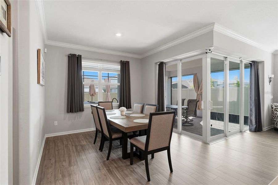 Furnished interior view inside a new home in , Kissimmee (Image 35).