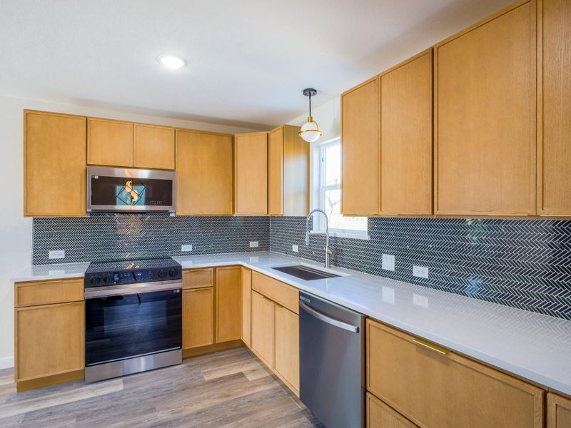 Furnished interior view inside a new home in , Granite Shoals (Image 7). Furnished interior view inside a new home in , Granite Shoals (Image 7).