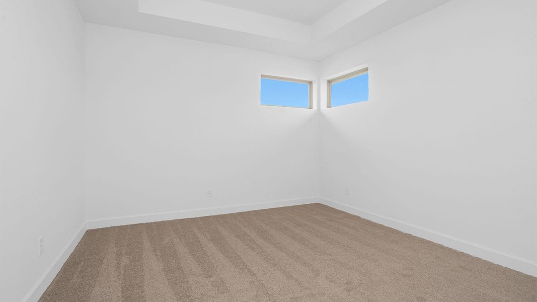Spacious, unfurnished interior of a new home in Legacy Prairie at Katy Court, Katy (Image 7).