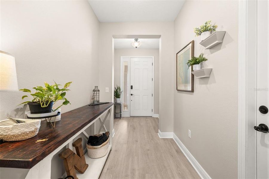Furnished interior view inside a new home in Hartwood Landing, Clermont (Image 13).