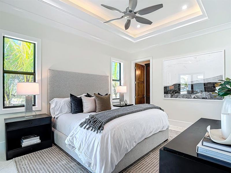 Furnished interior view inside a new home in , Fort Myers (Image 49).