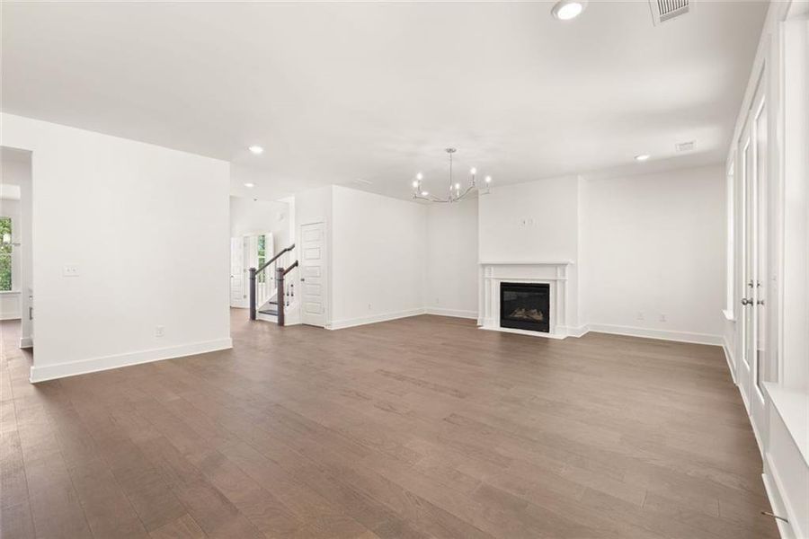 Spacious, unfurnished interior of a new home in , Gainesville (Image 58).