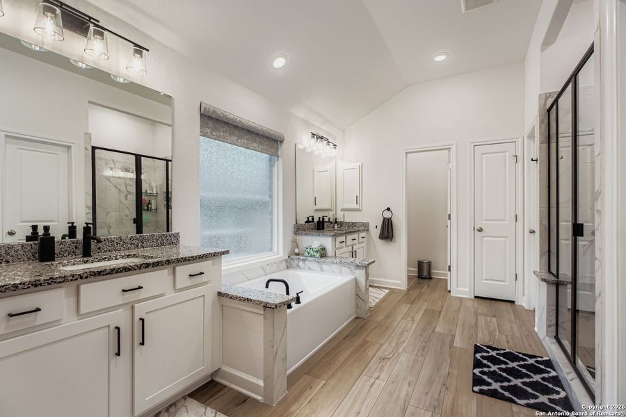 Furnished interior view inside a new home in , Spring Branch (Image 13).