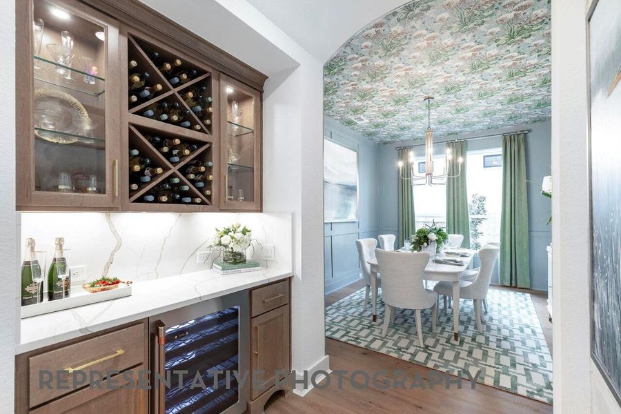 Furnished interior view inside a new home in Meridiana, Manvel (Image 15). Furnished interior view inside a new home in Meridiana, Manvel (Image 15).