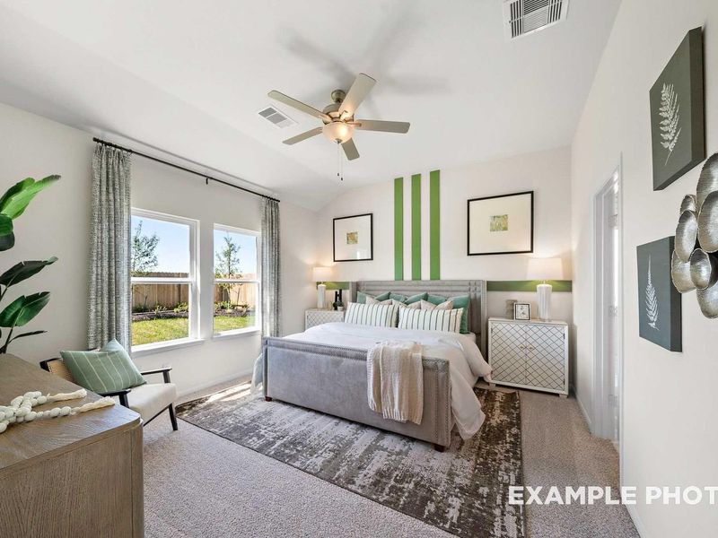 Furnished interior view inside a new home in River Ranch Meadows, Dayton (Image 7).