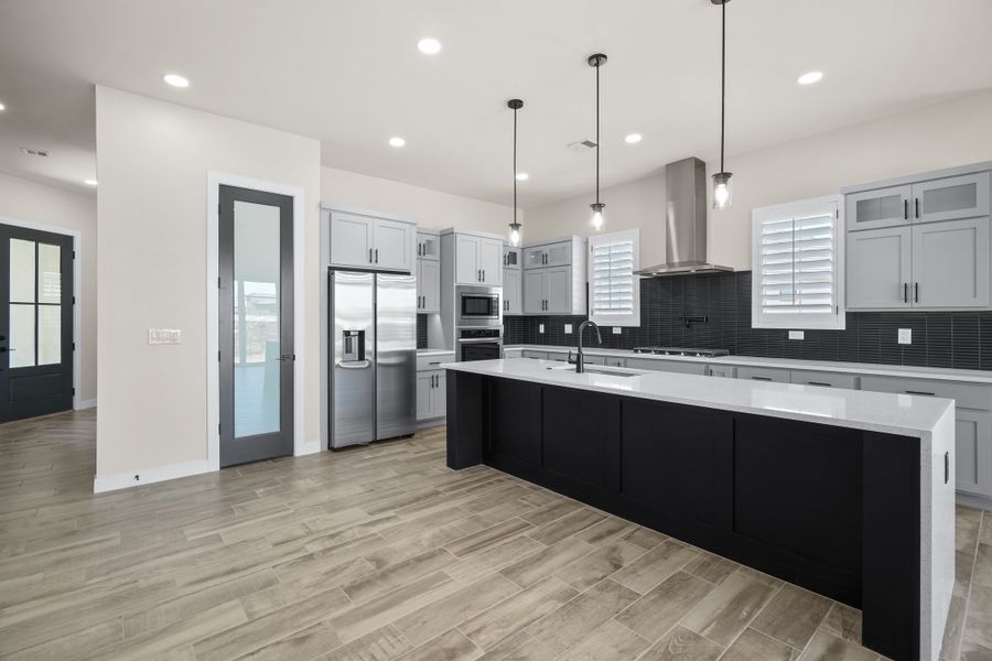 Furnished interior view inside a new home in Verdancia, El Paso (Image 11).