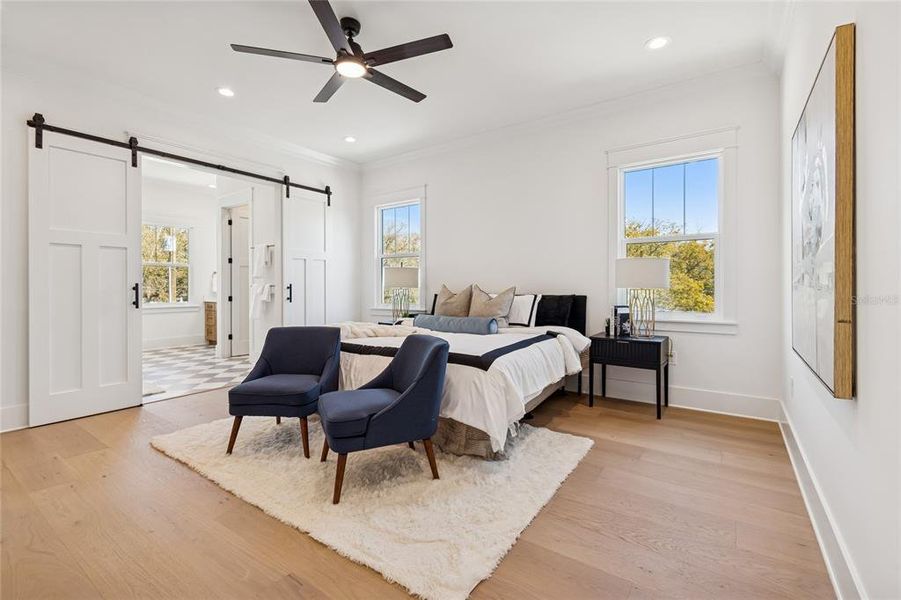 Furnished interior view inside a new home in , Tampa (Image 15). Furnished interior view inside a new home in , Tampa (Image 15).