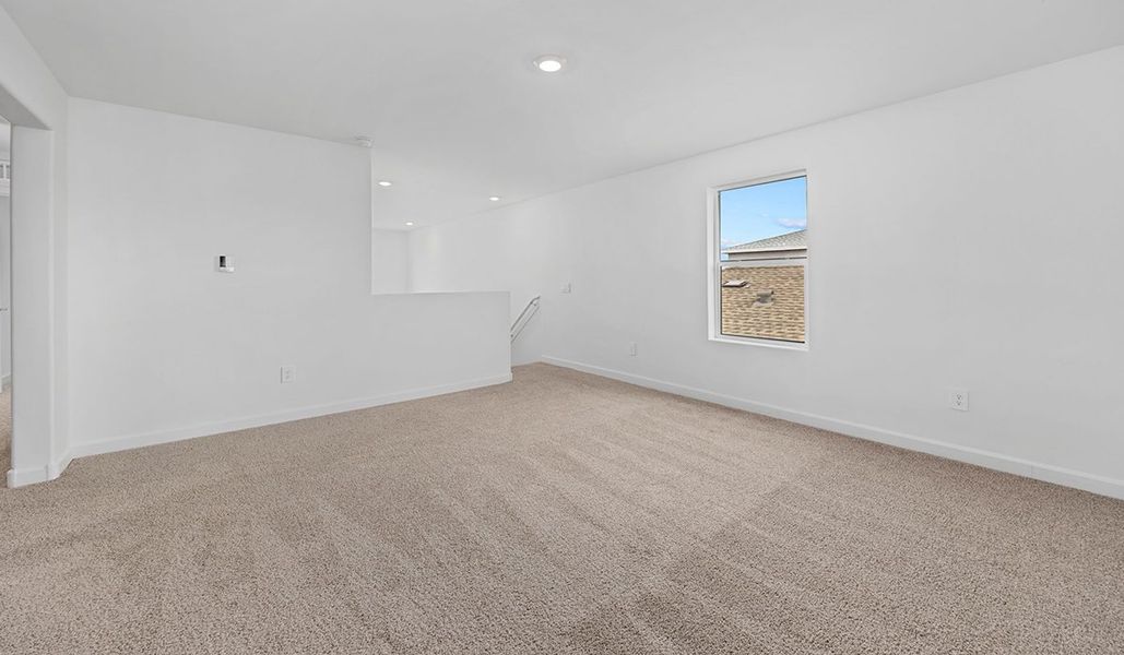 Representative unfurnished interior of a home built from the C30K - Kleindale by D.R. Horton in Hanson Ridge, Vail (Image 24).