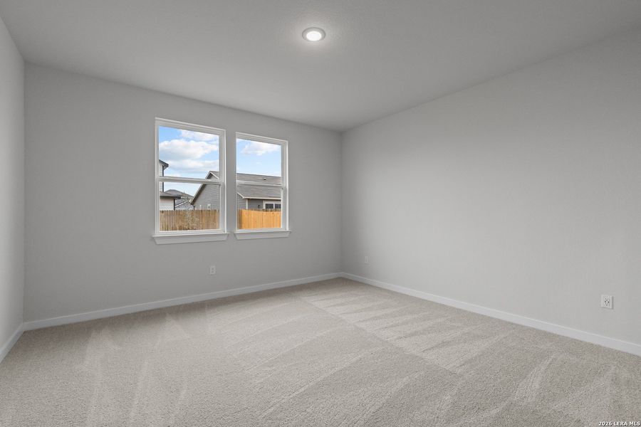 Spacious, unfurnished interior of a new home in Cinco Lakes, San Antonio (Image 16). Spacious, unfurnished interior of a new home in Cinco Lakes, San Antonio (Image 16).
