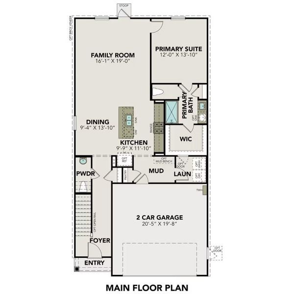 2D floor plan layout of this home in Caney Creek Place, Conroe, TX (Image 3). 2D floor plan layout of this home in Caney Creek Place, Conroe, TX (Image 3).