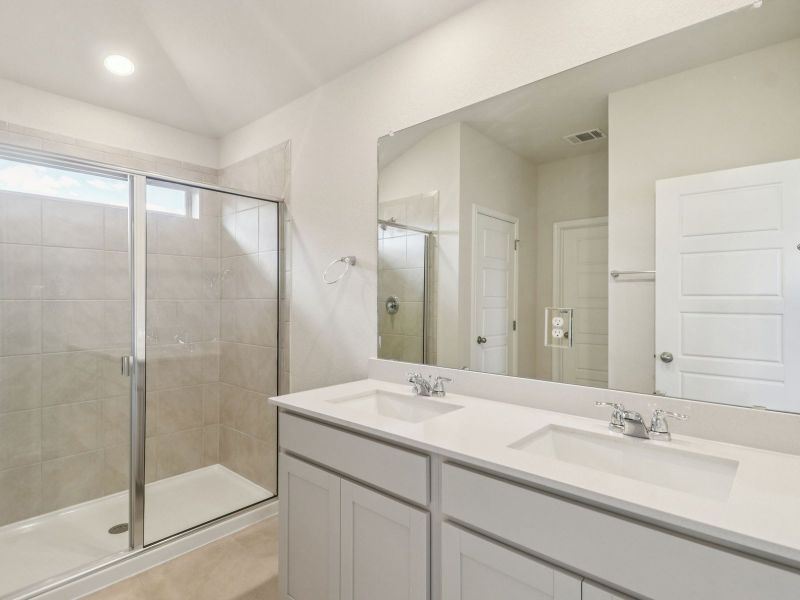 Furnished interior view inside a new home in Sagebrooke - Premier Series, San Antonio (Image 10).