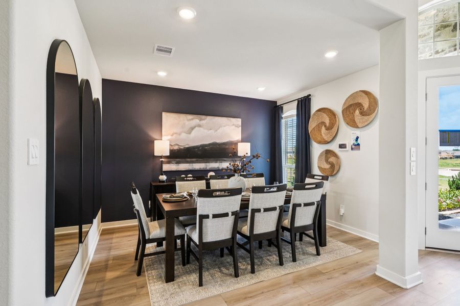 Furnished interior view inside a new home in Kingdom Heights, Rosenberg (Image 5).