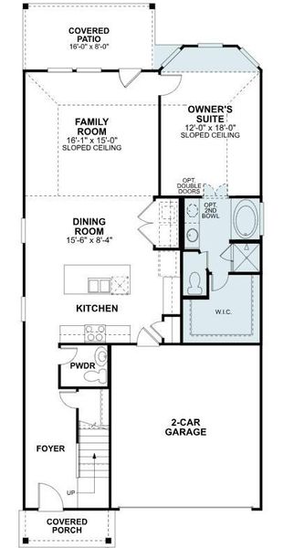 2D floor plan layout of this home in Sorella, Tomball, TX (Image 6). 2D floor plan layout of this home in Sorella, Tomball, TX (Image 6).