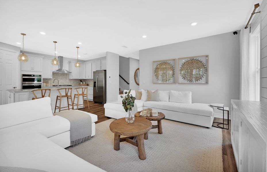Furnished interior view inside a new home in Waterways, Richmond Hill (Image 10).