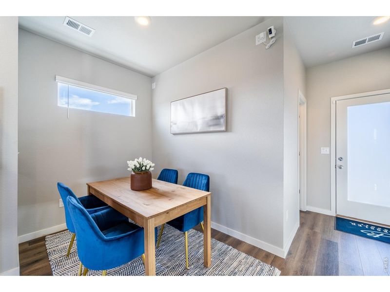 Furnished interior view inside a new home in Liberty Draw, Evans (Image 3).