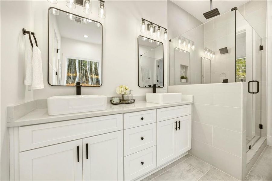 Furnished interior view inside a new home in , Pendergrass (Image 9).